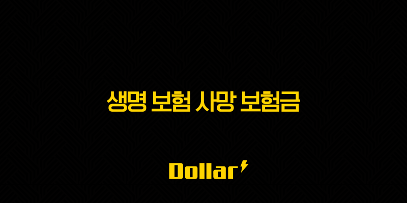 생명 보험 사망 보험금(+ 2025년 꼭 알아야 할 3가지 핵심 정보 - 가이드, 종류, 세금) 13 image 130