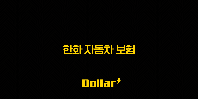 한화 자동차 보험 2025(+ 완벽 가이드 - 종류, 보장, 할인, 고객센터, 사고접수, 긴급출동) 13 image 162