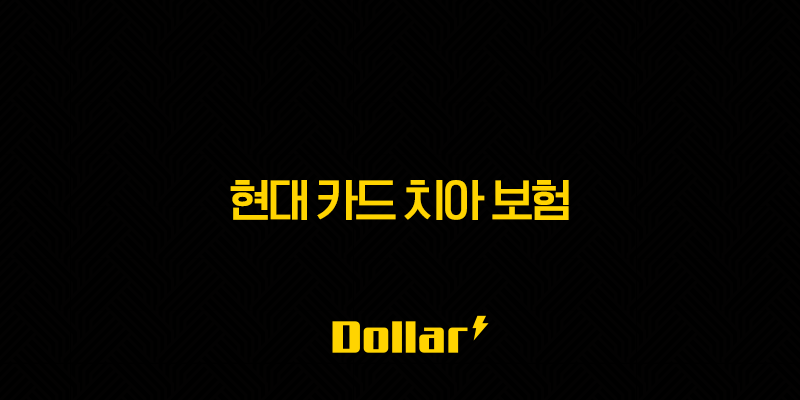 현대 카드 치아 보험(+ 2025년 최신 정보와 가입 전 필수 확인 사항) 13 image 45