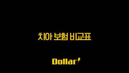 2025년 치아 보험 비교표 53