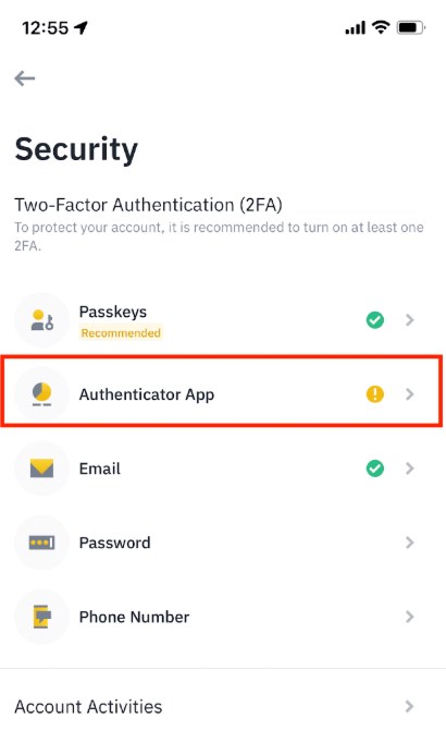 은 투자 바이낸스 2FA OTP 설정 - 해킹 완벽 방어! OTP 설정부터 복구까지 총정리 (계정 보안 강화) 15
