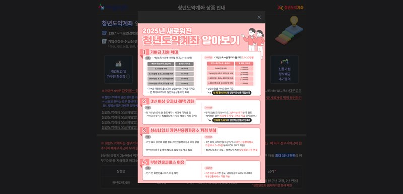 청년도약계좌 2025년 최신 정보 필독 가입 조건과 혜택 총정리 18 20250611194950315
