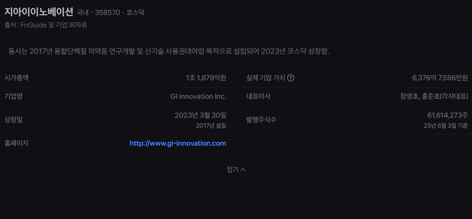 지아이이노베이션 주가 전망 핵심 분석 알레르기 면역항암제 기술이전 파이프라인 동향 16 image 264