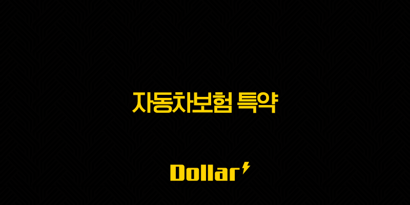 자동차보험 특약(+ 완벽 가이드 나에게 맞는 할인과 보장은?) 13 image 656
