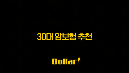 30대 암보험 추천 후회 없는 선택을 위한 필수 가이드 53