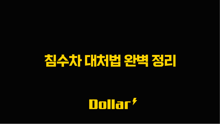 침수차 대처법 완벽 정리 | 시동 절대 금지! 보험 처리와 보상 기준 13 image 19