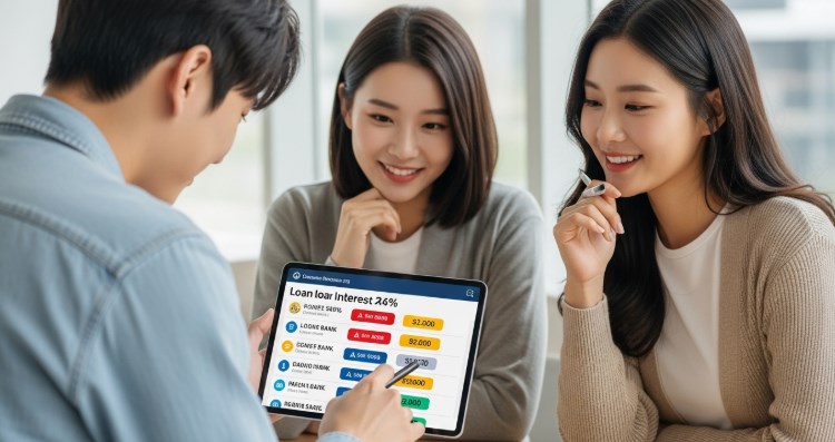 2025년 은행별 대출 금리 비교 완벽 가이드 (주택담보, 전세, 신용) 29 2025년 은행별 대출 금리 비교 완벽 가이드 (주택담보, 전세, 신용) 28