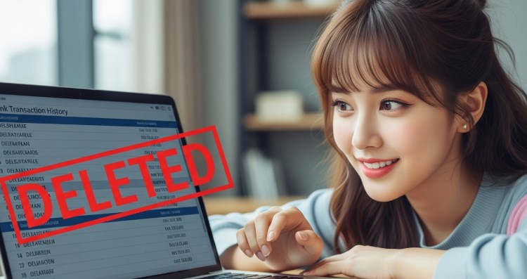 은행 거래내역 삭제 정말 가능할까? 완벽 정리 (ft. 현실적인 대안) 409