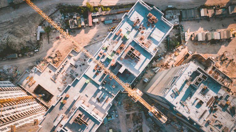 협소 주택 건축 현장