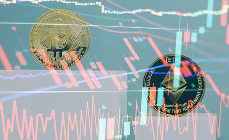 암호화폐 시장의 실시간 가격 차이를 분석하는 트레이더의 모니터 화면