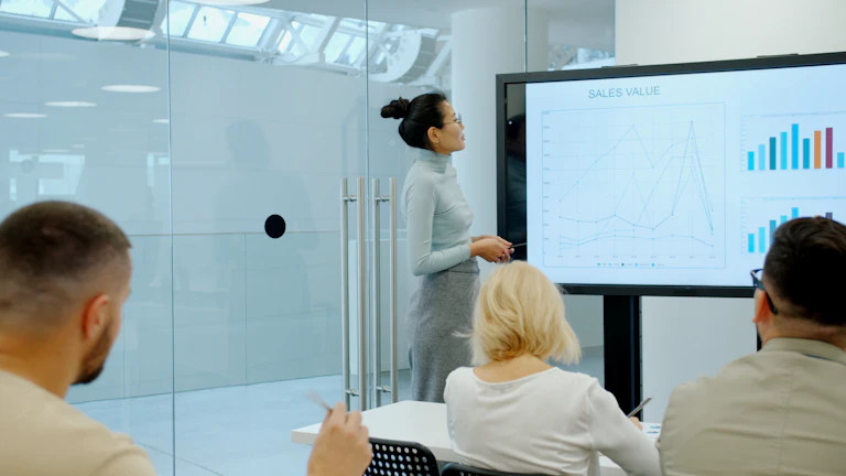 데이터 분석 화면