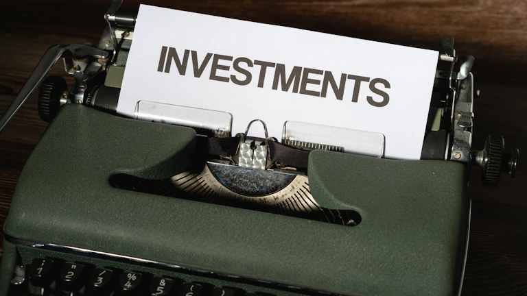다양한 투자 상품이 담긴 포트폴리오 이미지