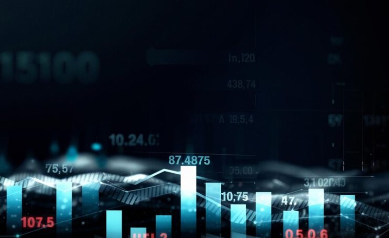 기준금리 시장금리 차이 대출 금리가 기대만큼 안 떨어지는 5가지 핵심 이유와 대출자 생존 전략 25 디지털 화면에 표시된 금융 그래프와 차트의 모습