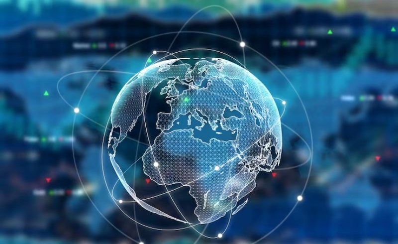 2026년 한미 통화 스왑 재협상, 그 기능과 미래 전망을 파헤치다 27 글로벌 금융 네트워크를 보여주는 일러스트