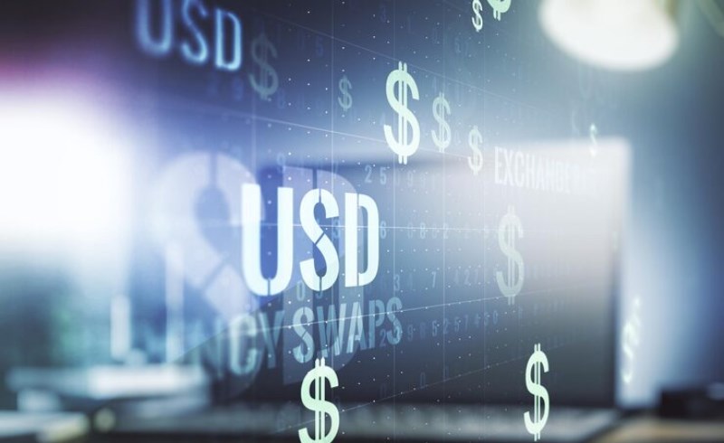 온라인 플랫폼에서 외화 RP에 달러를 투자하는 모습