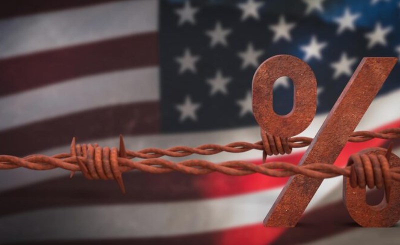 트럼프의 관세 폭탄 정책이 글로벌 경제에 미치는 영향 개념도