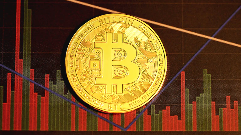 매수/매도 지점이 표시된 환율 변동 그래프