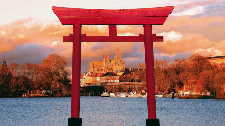 일본 엔화 지폐와 동전