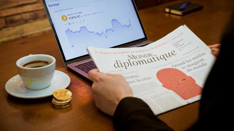 변액연금보험 수익률 2026년 극대화 숨겨진 전략 27 태블릿으로 자신의 투자 포트폴리오를 검토하는 사람