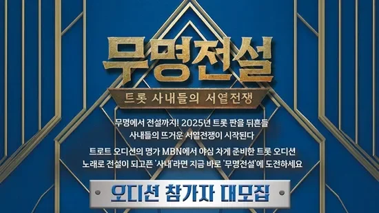 트로트 예능 화제성 흐름