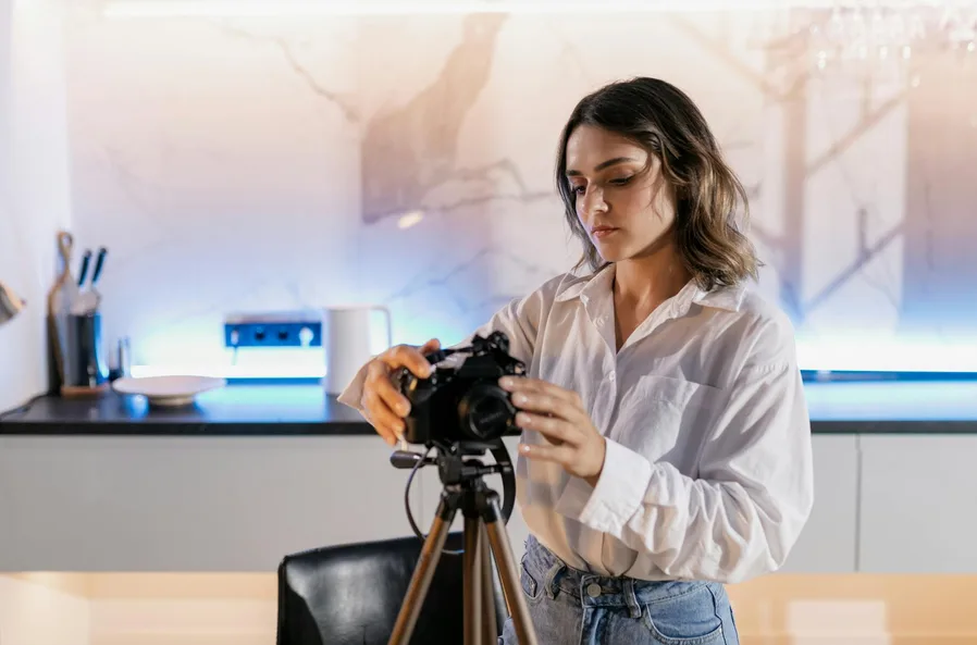 레이저레벨기 삼각대 거치