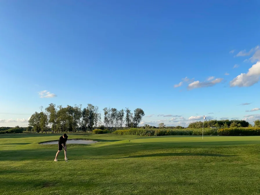 서산수CC 골프장 전경과 아침 분위기