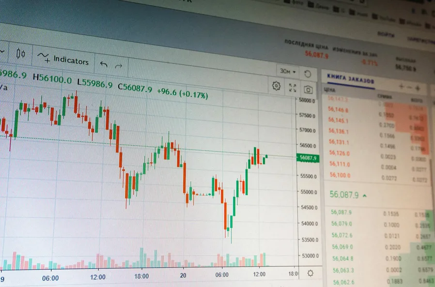 건설사 주가 차트와 추세선 분석