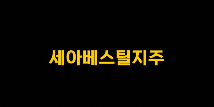세아베스틸지주