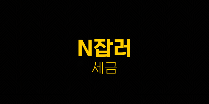 N잡러 세금