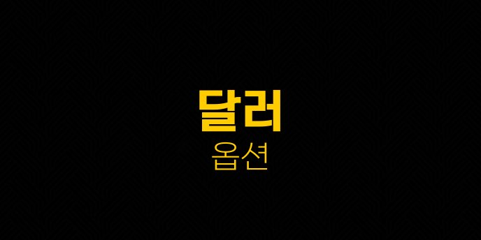 달러 옵션