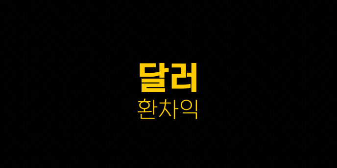 달러 환차익