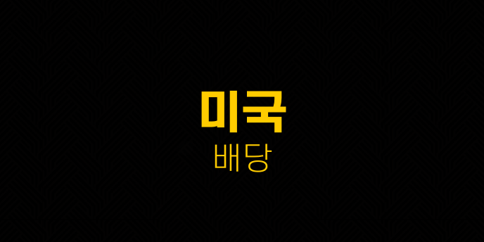 미국 배당