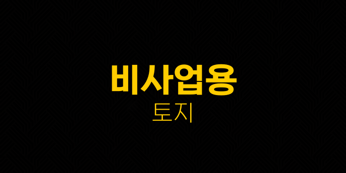 비사업용 토지