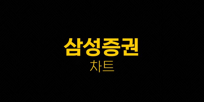 삼성증권 차트