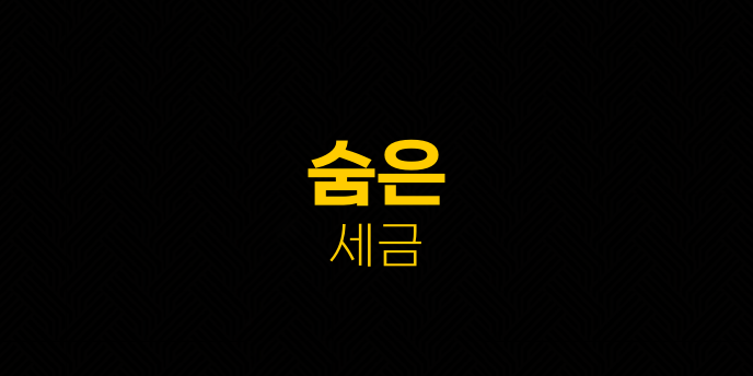 숨은 세금