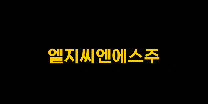 엘지씨엔에스주