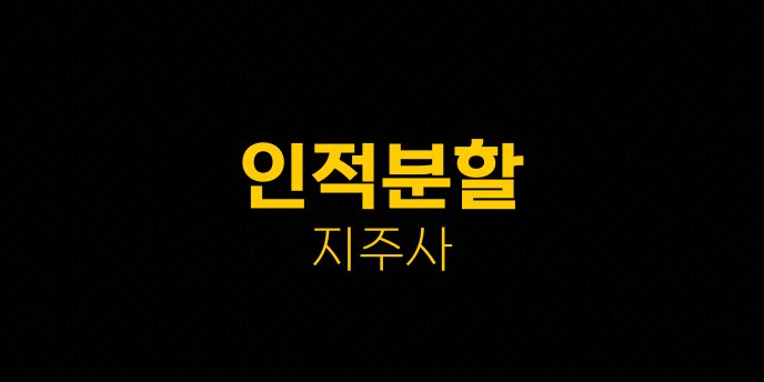 인적분할 지주사