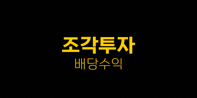 조각투자 배당수익