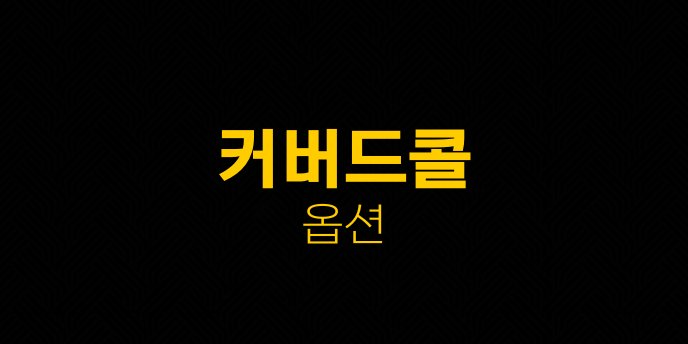 커버드콜 옵션