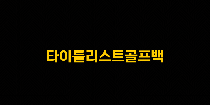 타이틀리스트골프백