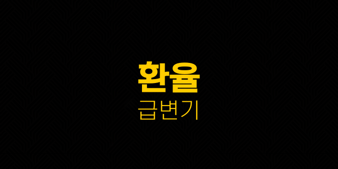 환율 급변기