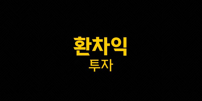 환차익 투자