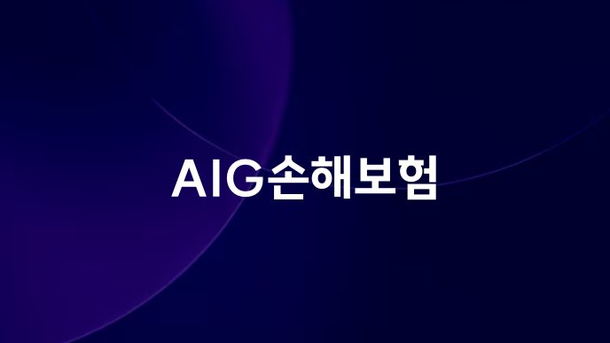 AIG손해보험