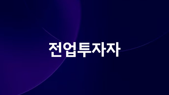 전업투자자