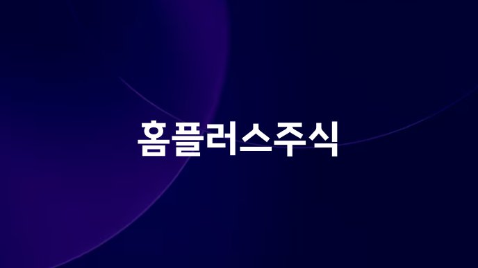 홈플러스주식