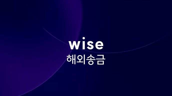 wise 해외송금