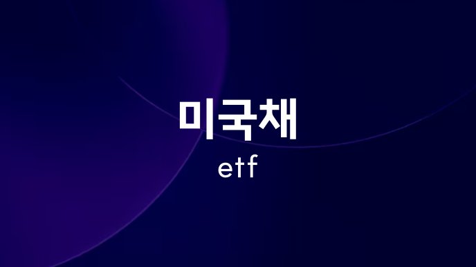 미국채 etf